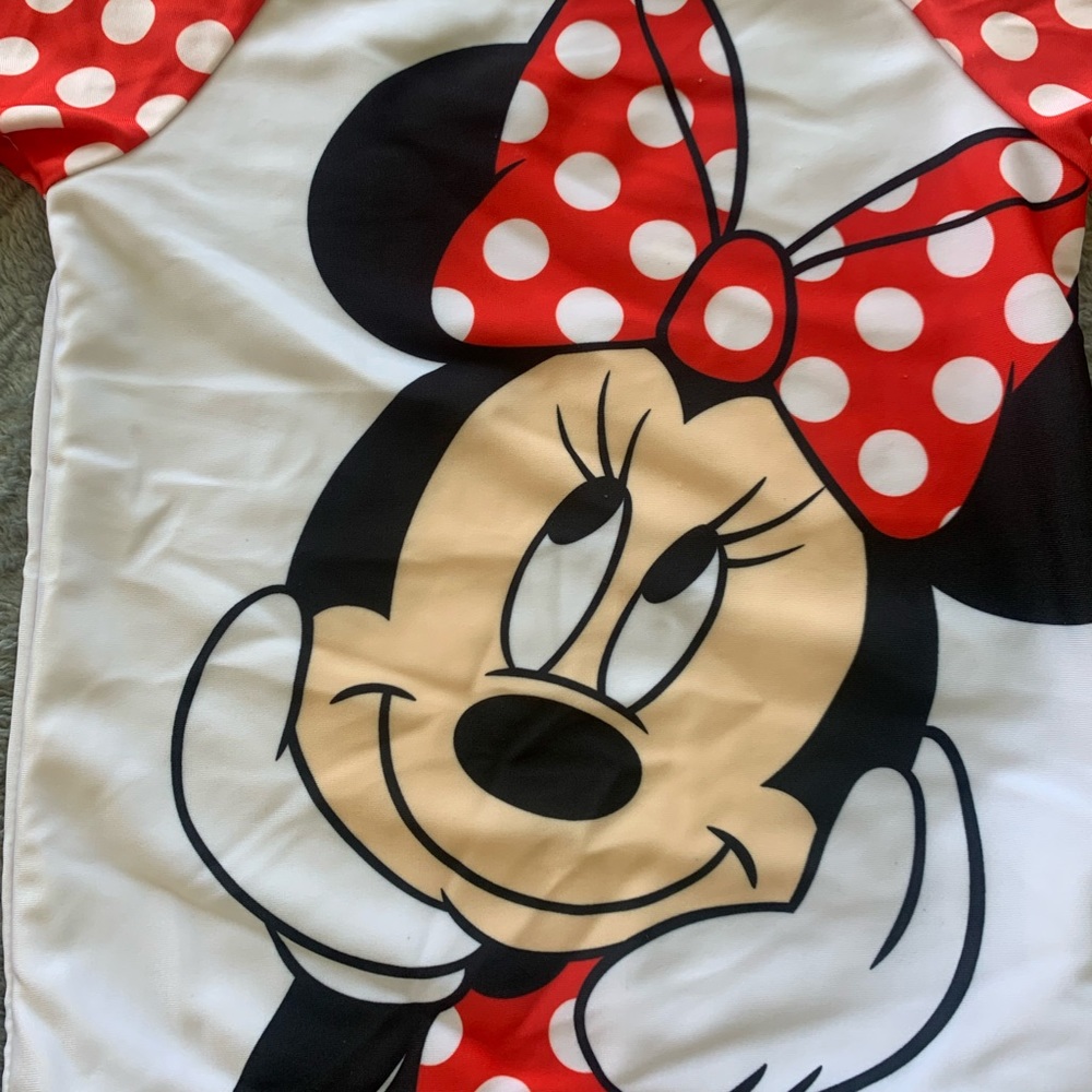 Disney Minnie Mouse Rash Guard - Picture 3 of 7